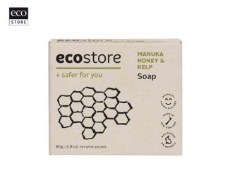 Ecostore 宜可诚 天然亲肤香皂 麦卢卡蜂蜜海藻 80克（新旧包装混发）